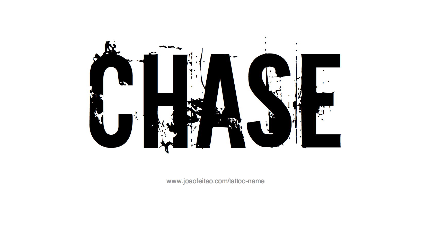 Chase Name Tattoo Designs